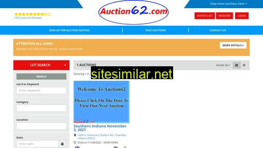 Auction62 similar sites