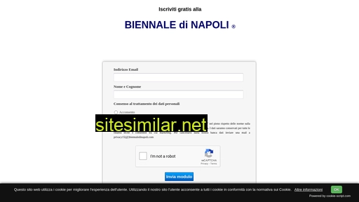 biennaledinapoli.com alternative sites