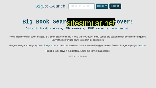 bigbooksearch.com alternative sites
