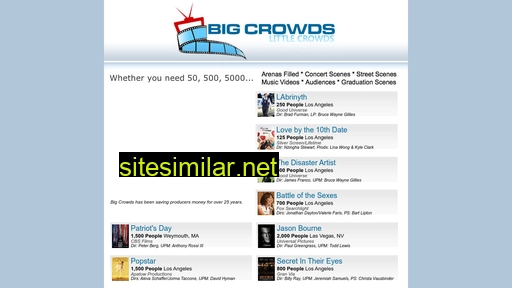 bigcrowds.com alternative sites
