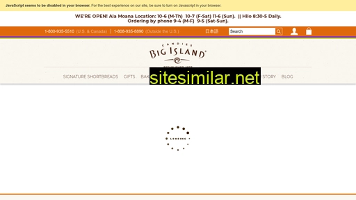 bigislandcandies.com alternative sites