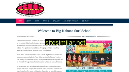bigkahunasurf.com alternative sites