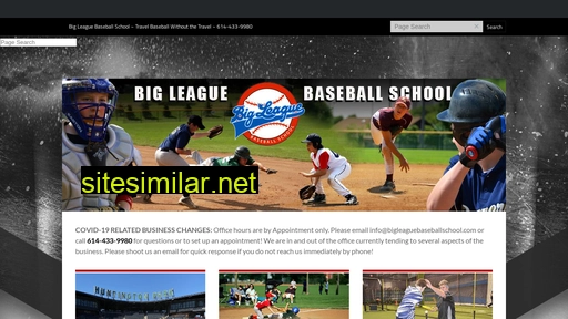 Bigleaguebaseballschool similar sites