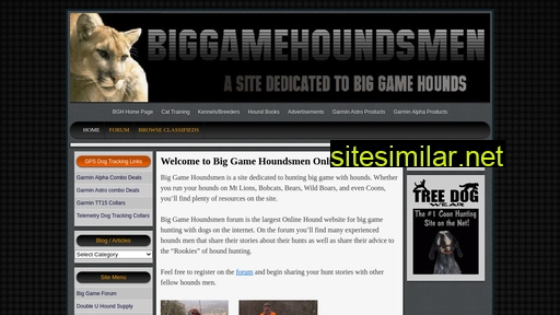 biggamehoundsmen.com alternative sites