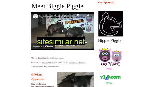 biggiepiggie.com alternative sites