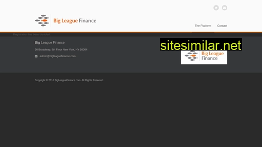 bigleaguefinance.com alternative sites
