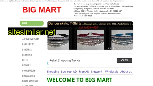 bigmart.com alternative sites
