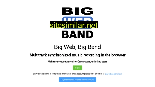 bigwebband.com alternative sites