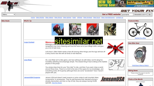 bikeaddict.com alternative sites