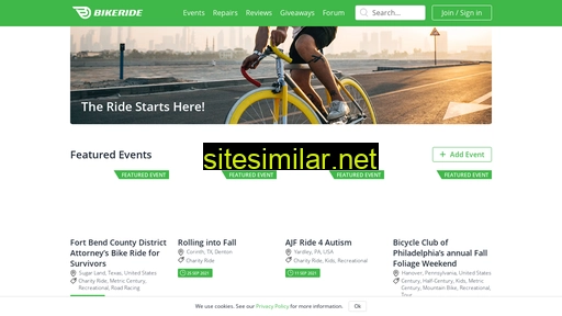 bikeride.com alternative sites