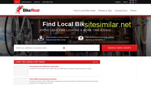 bikeroar.com alternative sites