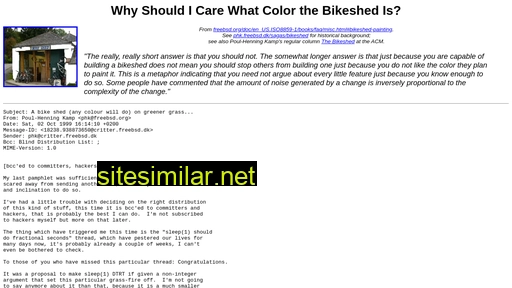 bikeshed.com alternative sites