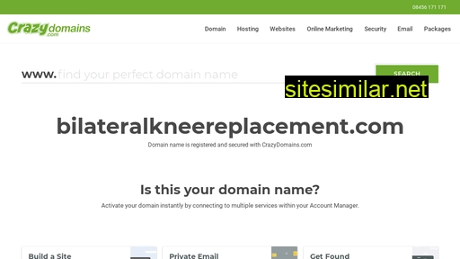 bilateralkneereplacement.com alternative sites