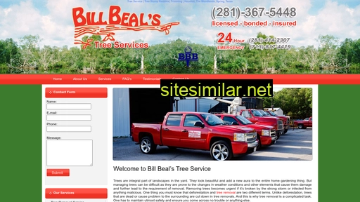 billbealsbondedtreeservice.com alternative sites