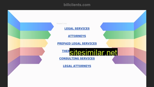 Billclients similar sites