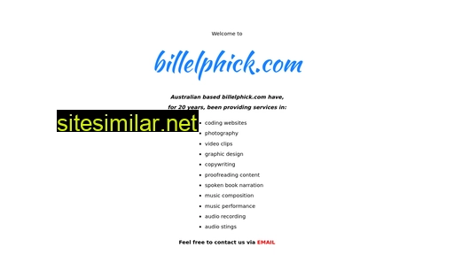 billelphick.com alternative sites