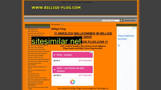 billige-flug.com alternative sites