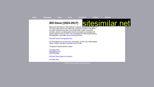Bill-dana similar sites