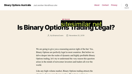 binaryoptionsau.com alternative sites