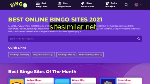 bingo77usa.com alternative sites