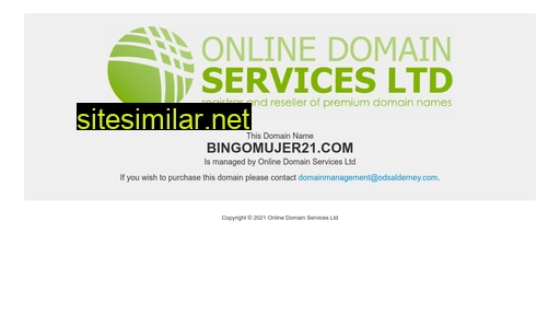 Bingomujer21 similar sites