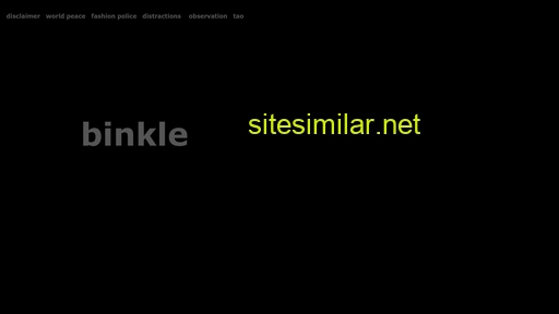 Binkle similar sites