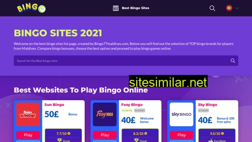 bingo77maldives.com alternative sites