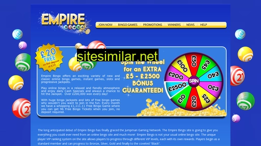 bingoempire.com alternative sites