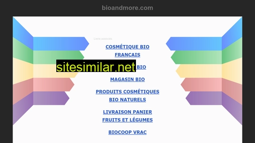 Bioandmore similar sites