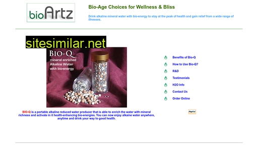 bioartz.com alternative sites