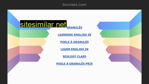bioclass.com alternative sites