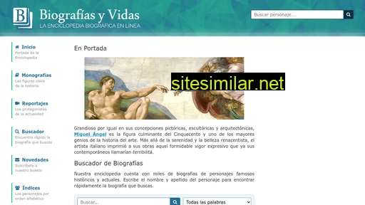 biografiasyvidas.com alternative sites