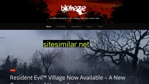 biohaze.com alternative sites