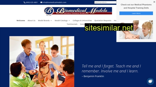 biomedicalmodels.com alternative sites