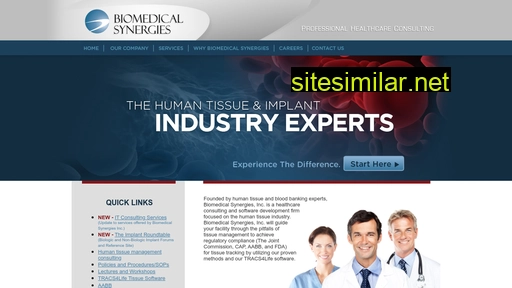 Biomedicalsynergies similar sites