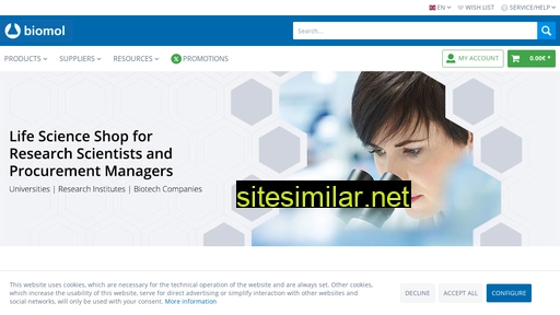 biomol.com alternative sites