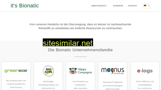 bionatic.com alternative sites