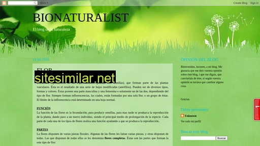 bionaturalist.blogspot.com alternative sites