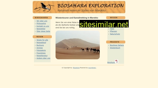 Biosahara similar sites