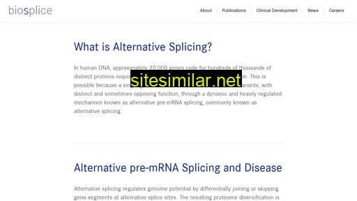 biosplice.com alternative sites