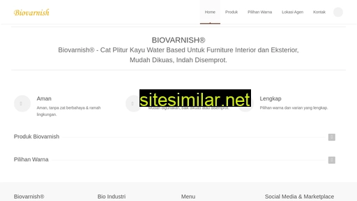 biovarnish.com alternative sites