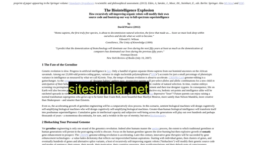 biointelligence-explosion.com alternative sites