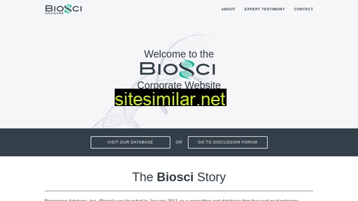 biosciadvisors.com alternative sites