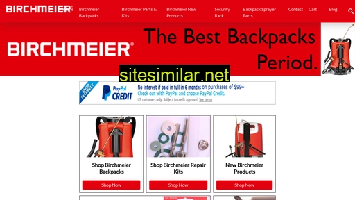 birchmeierbackpacks.com alternative sites