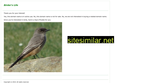 birderslife.com alternative sites