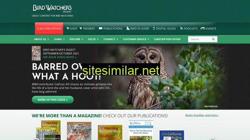 birdwatchersdigest.com alternative sites
