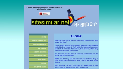 birdguyhawaii.com alternative sites
