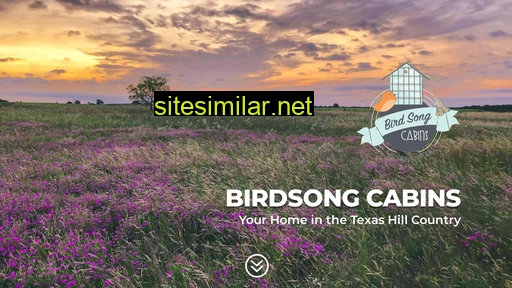 Birdsongcabins similar sites