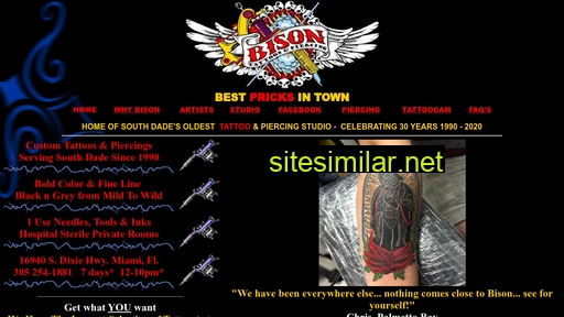 bison-tattoos.com alternative sites
