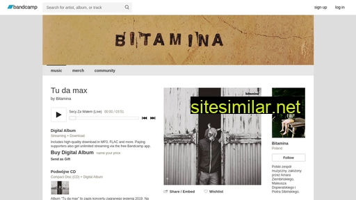 bitamina.bandcamp.com alternative sites